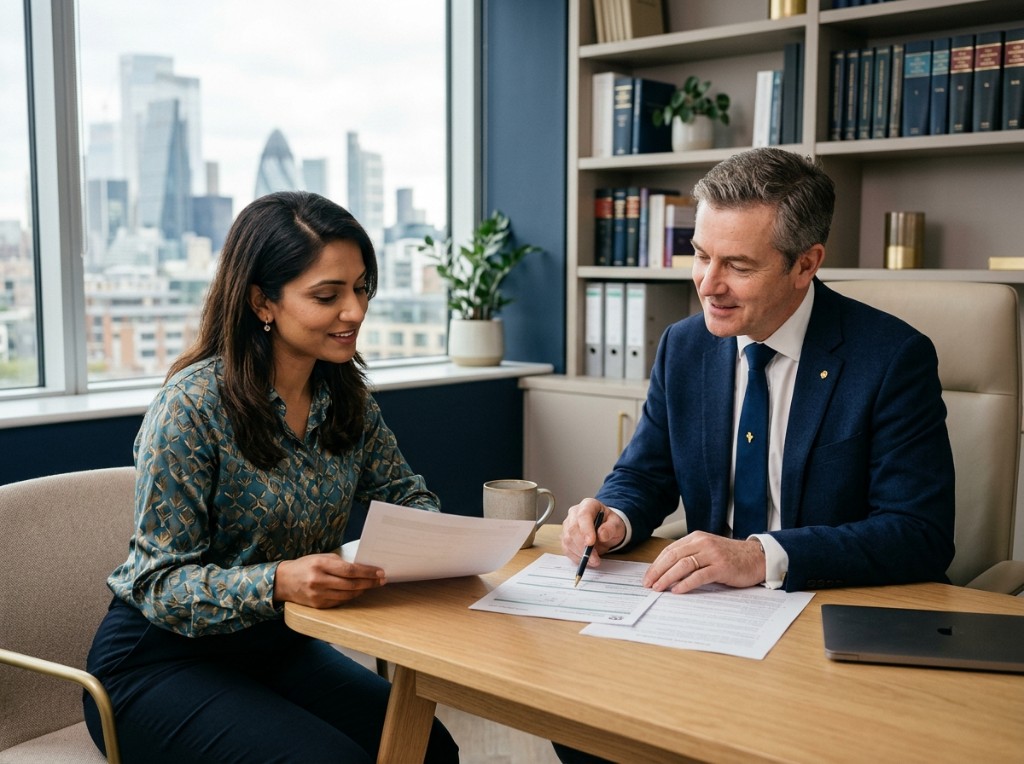 Bartletts Solicitors team advising a client